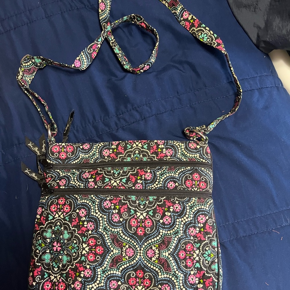 Disney Mickey Medallion Vera Bradley Crossbody purse